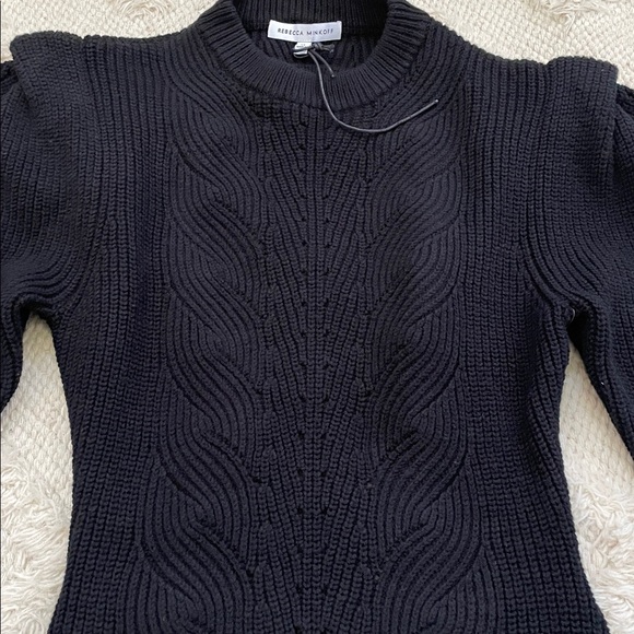 Rebecca Minkoff Daisy Long Sleeve Sweater Mini Dress - Picture 3 of 6